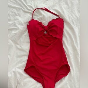 Kate Spade Scalloped One Piece | Size Small